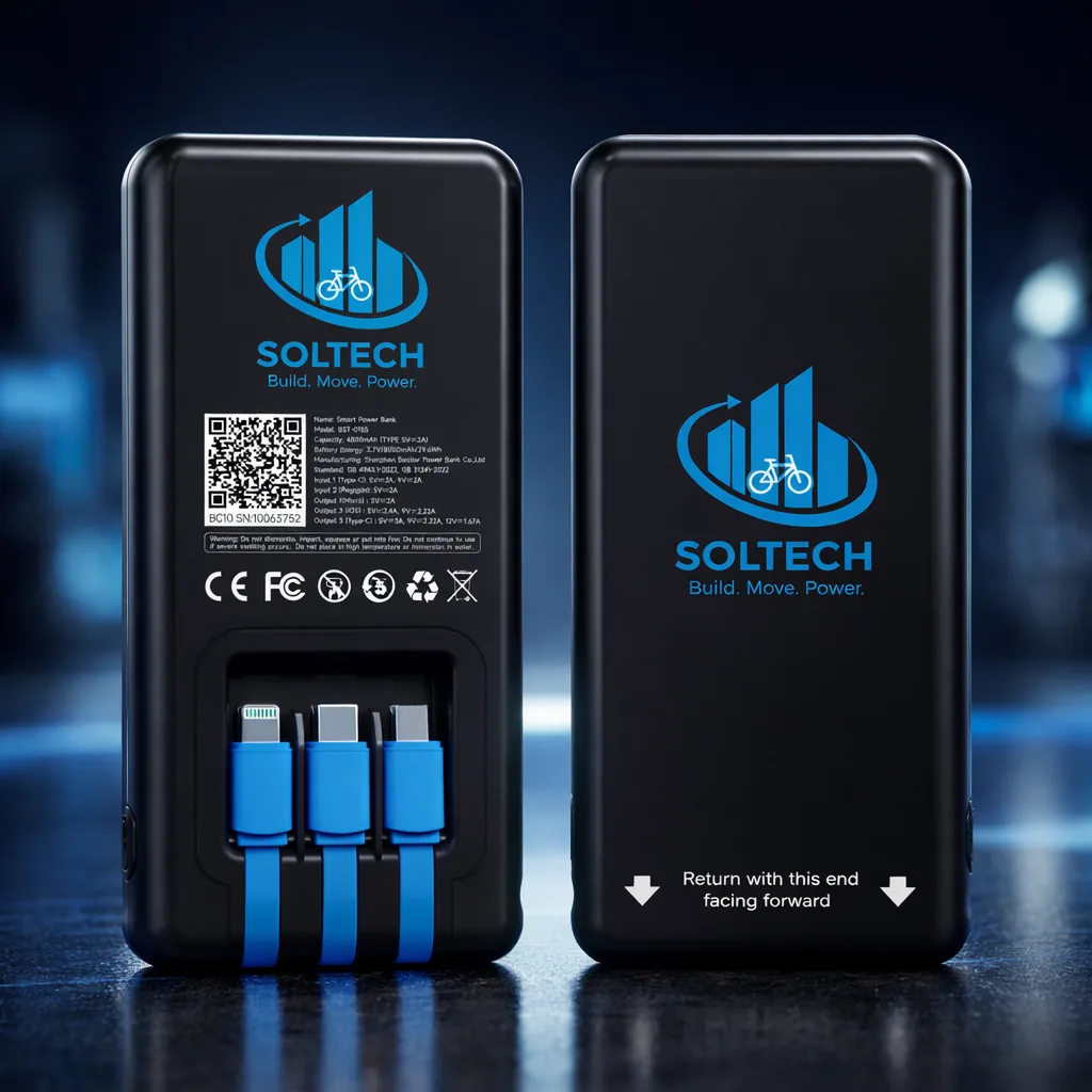 Pin sạc dự phòng Soltech