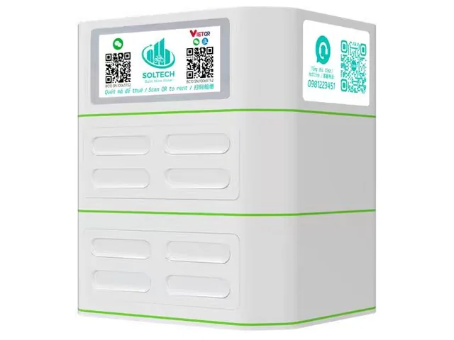 Trạm sạc Soltech Mini 8 đặt bàn